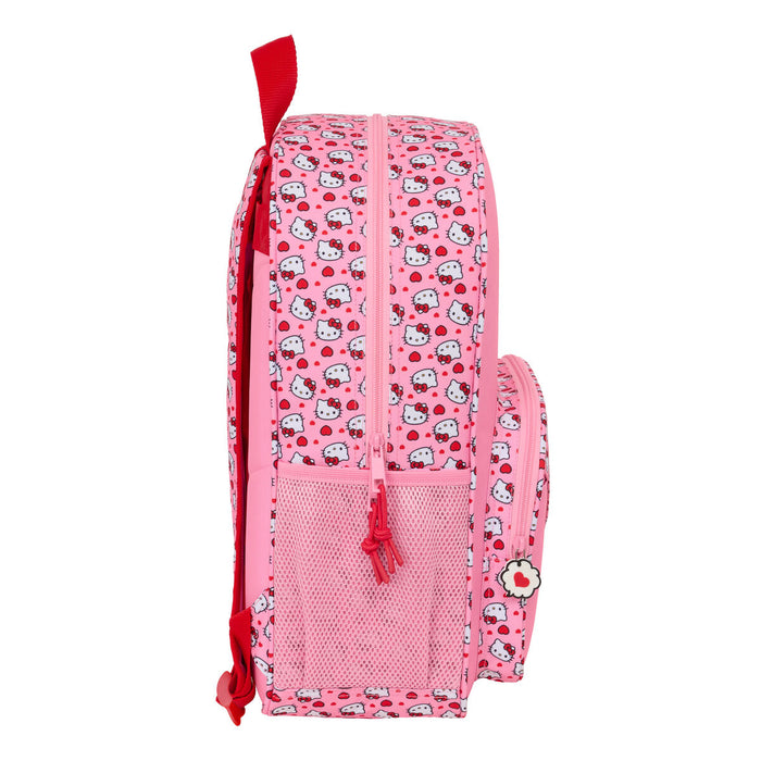 Училищна чанта Hello Kitty Розов 33 x 42 x 14 cm