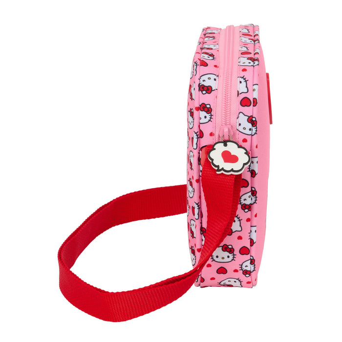 Чанта за Рамо Hello Kitty Розов 16 x 18 x 4 cm