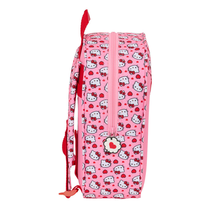 Училищна чанта Hello Kitty Розов 22 x 27 x 10 cm