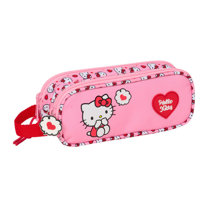 Пътническа Чанта Hello Kitty Розов 21 x 8 x 6 cm