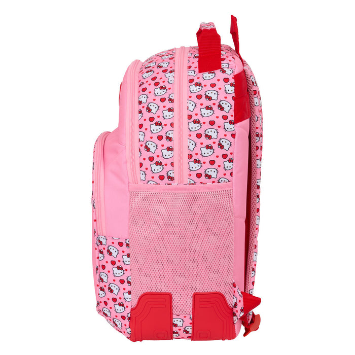 Училищна чанта Hello Kitty Розов 32 x 42 x 15 cm