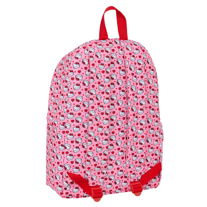 Училищна чанта Hello Kitty Розов 31 x 43 x 13 cm