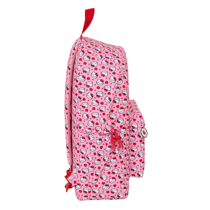 Училищна чанта Hello Kitty Розов 31 x 43 x 13 cm