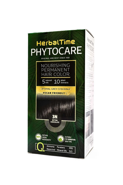Боя за коса Phytocare - Nr. 3N Горчив шоколад, 1 бр