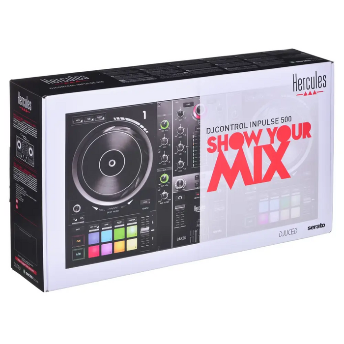 Hercules DJControl Inpulse 500 - 2-канален DJ контролер