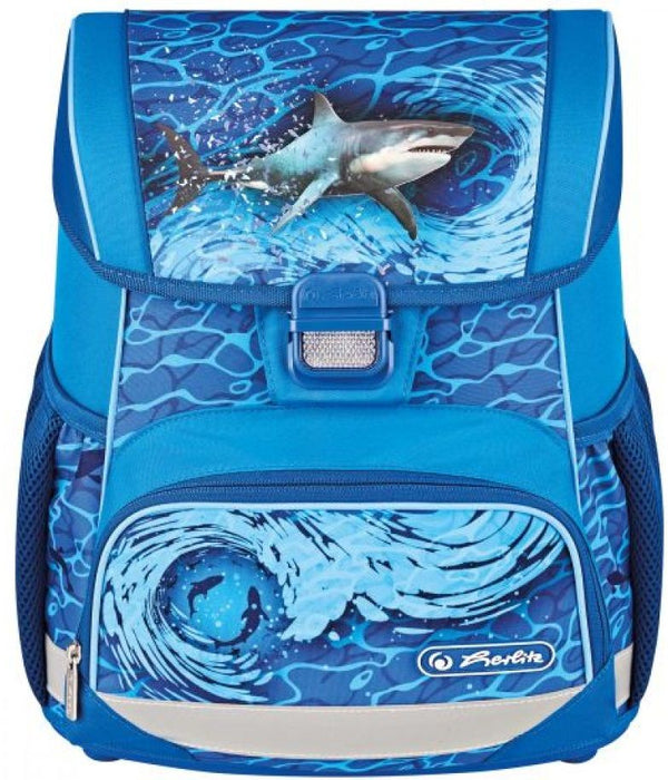 Ученическа анатомична раница Herlitz Loop - Blue Shark