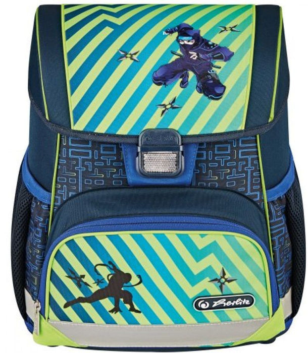 Ученическа анатомична раница Herlitz Loop - Funky Ninja