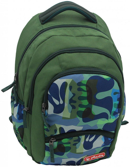 Ученическа раница Herlitz Zipper Pro - Army