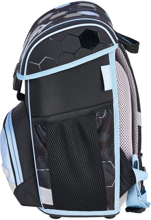 Ученическа анатомична раница Herlitz Loop - Cyber Soccer