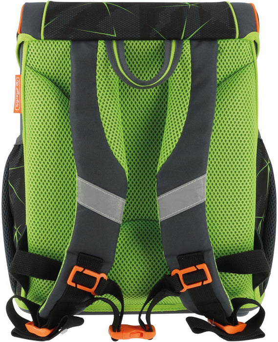 Ученически комплект Herlitz Loop Plus - Wild Life, раница, два несесера и мешка