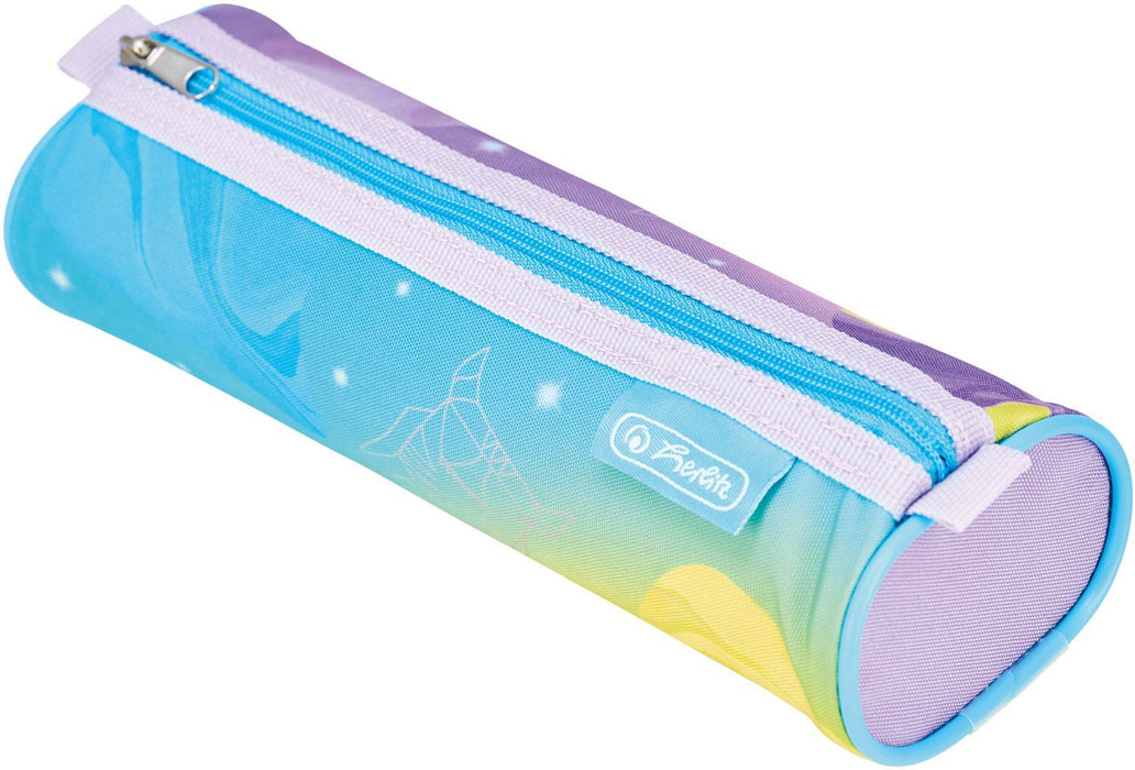Ученически комплект Herlitz SoftLight Plus - Little Monster, раница, два несесера, мешка и кутия за храна