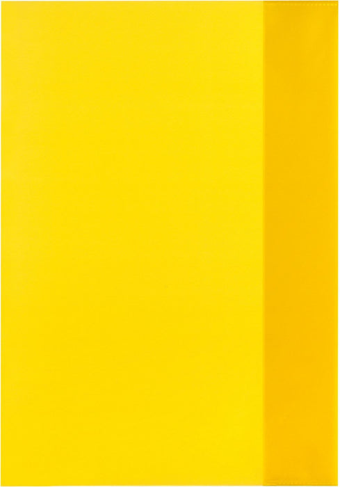 Подвързия за тетрадки Herlitz - А4, прозрачно жълта