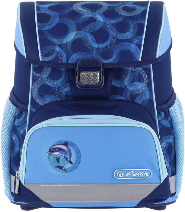 Ученическа анатомична раница Herlitz Loop - Dolphin Ride