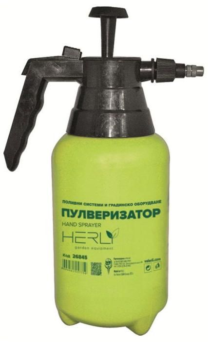 Пулверизатор Herly - С ръчна помпа за налягане, 1 l