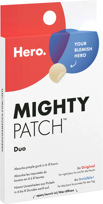 Пластири против пъпки Mighty Duo, 12 бр