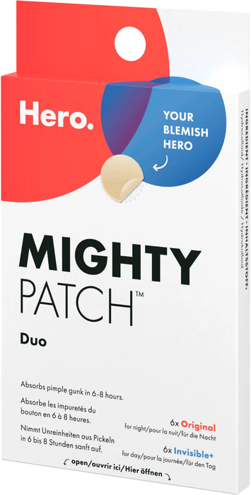 Пластири против пъпки Mighty Duo, 12 бр