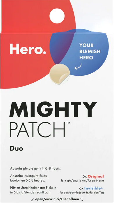 Пластири против пъпки Mighty Duo, 12 бр