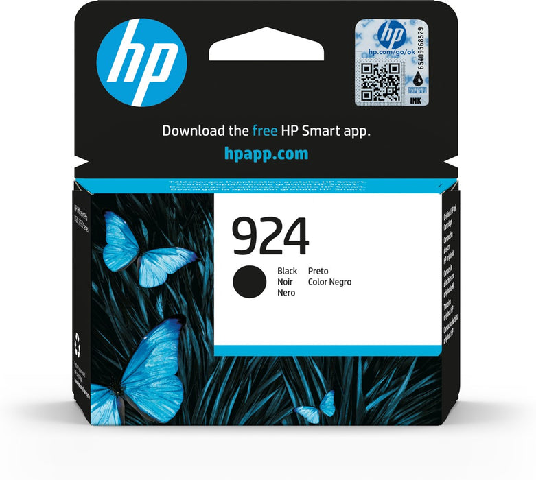 ГЛАВА HP 924 BLACK 4K0U6NE СЪВМЕСТИМ С INSTANT INK