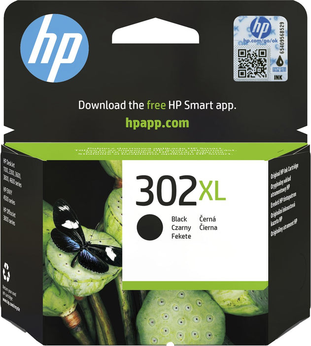 ГЛАВА HP 302XL F6U68AE /BK СЪВМЕСТИМ С INSTANT INK