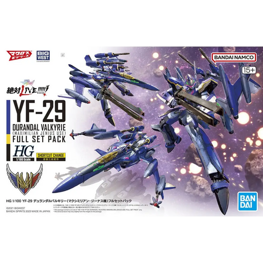 HG 1/100 YF-29 DURANDAL VALKYRIE (ИЗПОЛЗВАНЕ НА MAXIMILAN