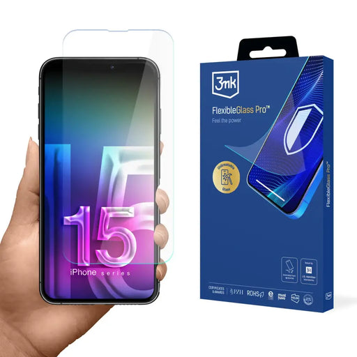 Хибридно стъкло 3mk FlexibleGlass Pro v2.0 за Apple iPhone