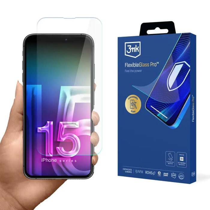 Хибридно стъкло 3mk FlexibleGlass Pro v2.0 за Apple iPhone