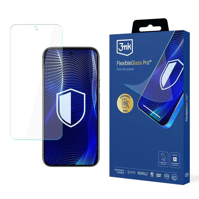 Хибридно стъкло 3mk FlexibleGlass Pro за Google Pixel 8A 5G
