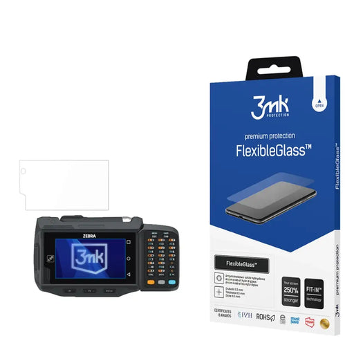 Хибридно стъкло 3mk FlexibleGlass™ на Zebra WT6000 / WT6300