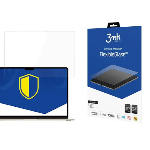 Хибридно стъкло 3mk FlexibleGlass™ за MacBook Air 15’’ 2023