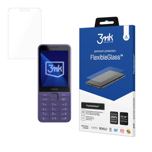 Хибридно стъкло 3mk FlexibleGlass за Nokia 235 4G / 215 4G