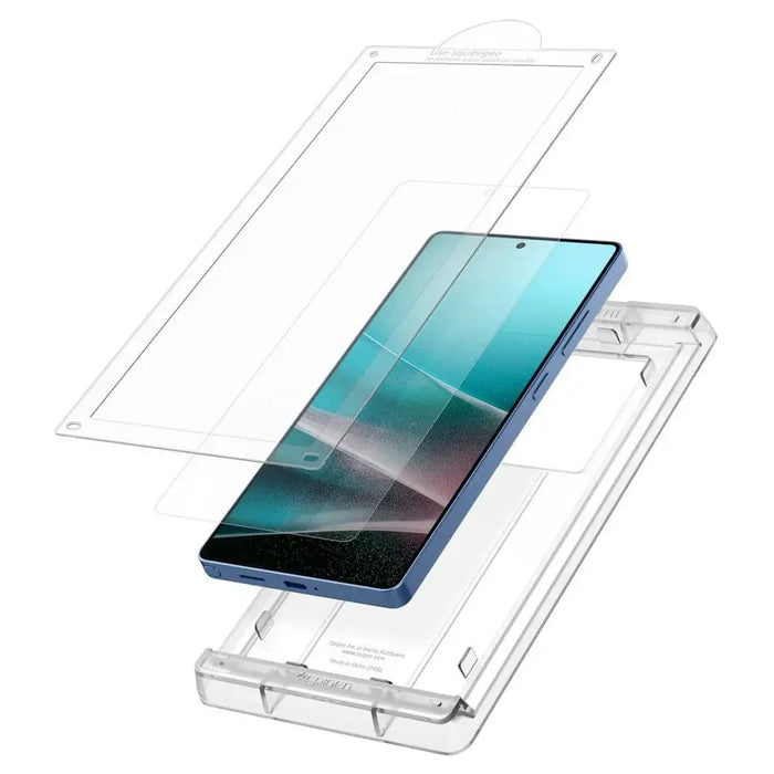 Хибридно стъкло Spigen Elite Shield EZ FIT за Samsung