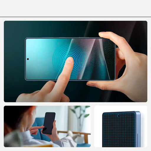 Хибридно стъкло Spigen Elite Shield EZ FIT за Samsung