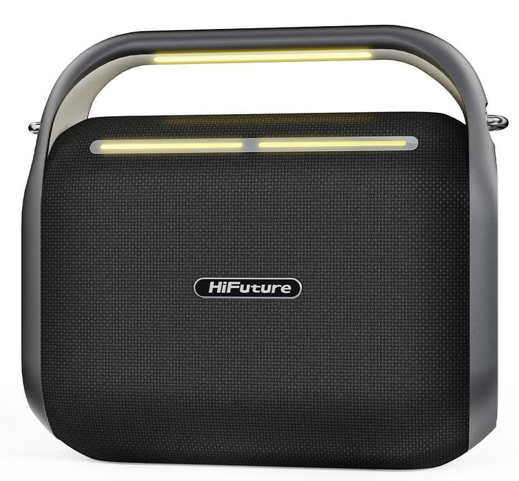Караоке тонколона HiFuture - MusicBox200, 2 микрофона, черна
