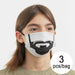Хигиенна Маска от Плат за Многократна Употреба Beard Luanvi