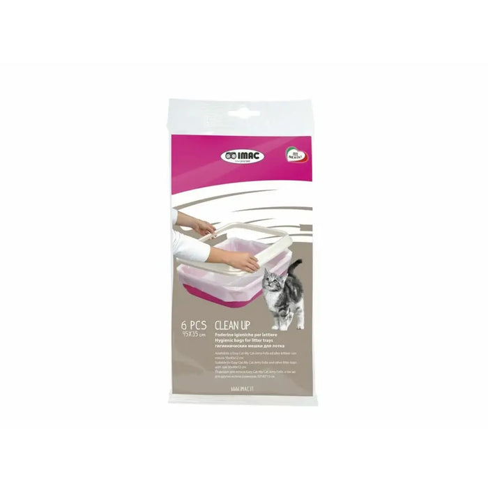Хигиенни торбички IMAC Clean up 45 x 35 cm Бял Пластмаса