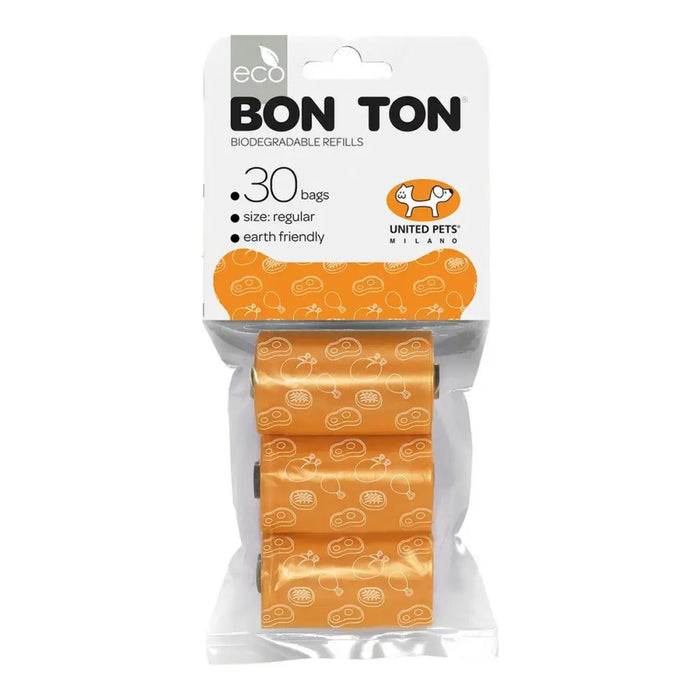 Хигиенни торбички United Pets Bon Ton Regular Куче Оранжев
