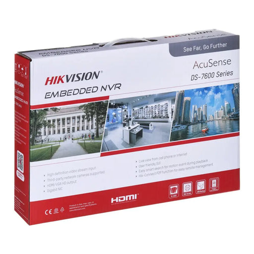 Hikvision DS-7604NXI-K1/4P(D) мрежов видеорекордер (NVR) 1U