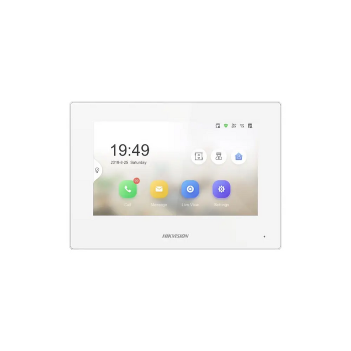 Hikvision DS-KH6320-WTE1-W видеодомофонна система 17.8 см