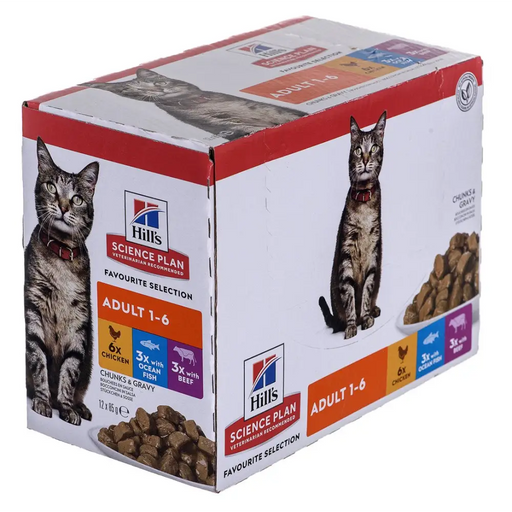 HILL’S Feline Adult Multipack Classic - сашетка 12x85g