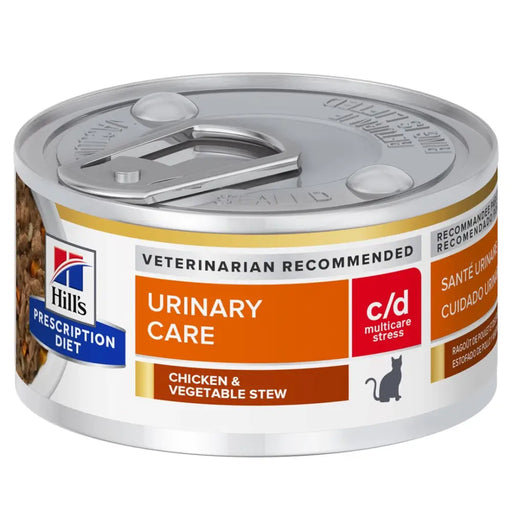 HILL’S PD Feline c/d Urinary Stress Stews - мокра храна