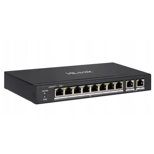 Hilook от Hikvision SW-10-POE 10-портов PoE комутатор