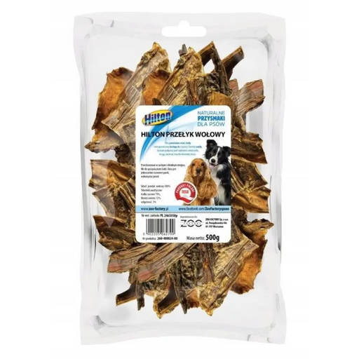 HILTON Beef Gullet – Лакомство за кучета – 500гр