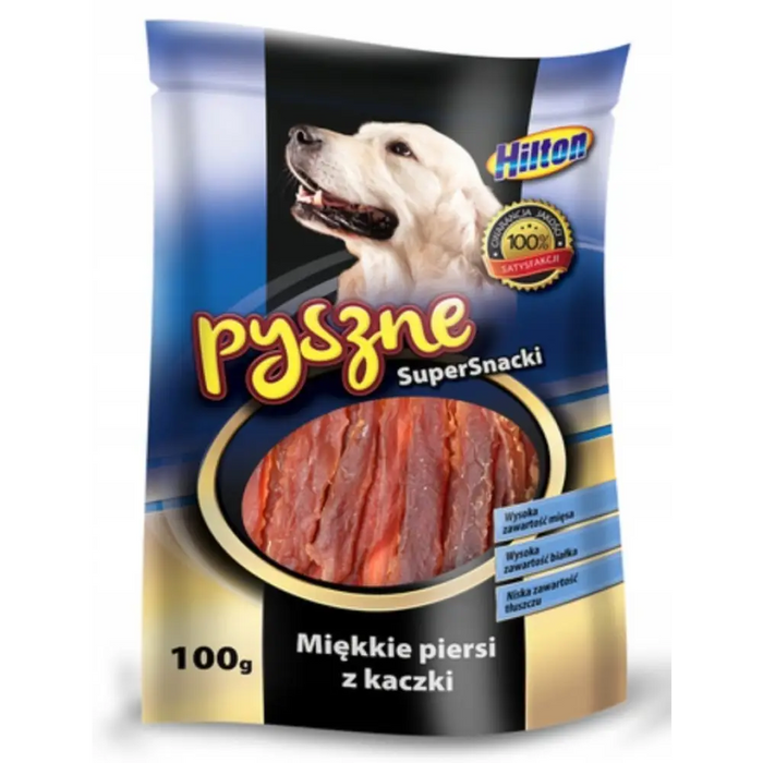 HILTON Soft Duck Breasts - Лакомство за кучета - 100гр