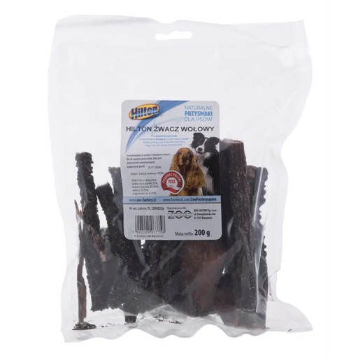 HILTON Телешки търбух - Лакомство за кучета - 200гр