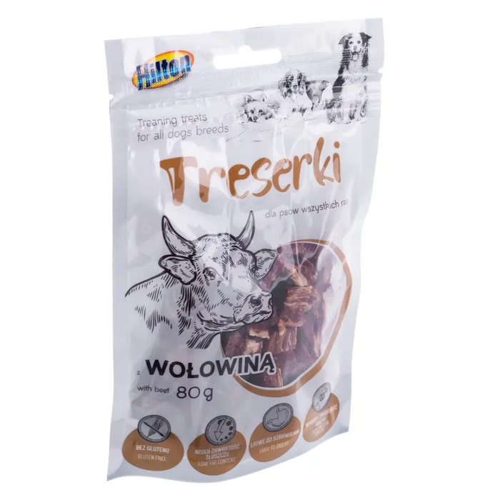 HILTON Treaning treats Beef - Лакомство за кучета - 80гр