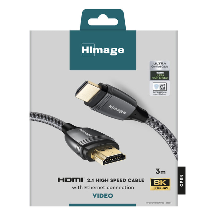 Кабел HIMAGE 38394 HDMI 3.0м 8K