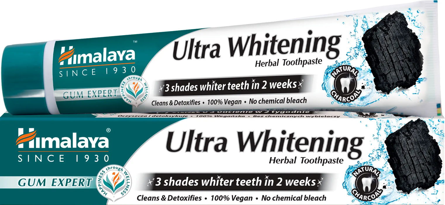 Паста за зъби с активен въглен Ultra Whitening, 75 ml