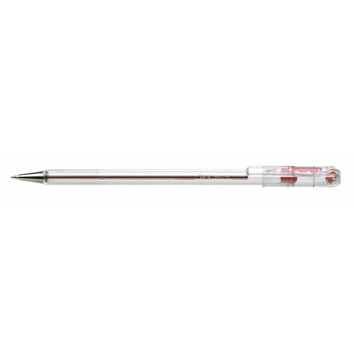 Химикал Pentel Superb Bk77 Червен 12 Части