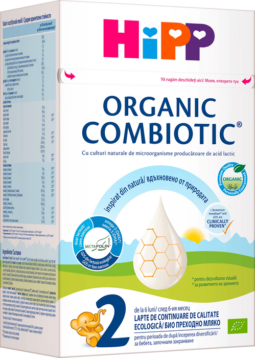 Био преходно мляко за кърмачета Combiotic 2, 0,8 kg