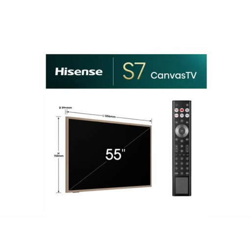 Hisense CanvasTV 55’’ QLED 4K Ultra HD 3840x2160 144 hz